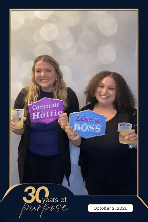 Boomerang: Guests at the Express event in a FastBooth photo booth, 2026