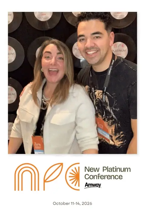 Boomerang: Guests at the NPC New Platinum Conference event in a FastBooth photo booth, 2026