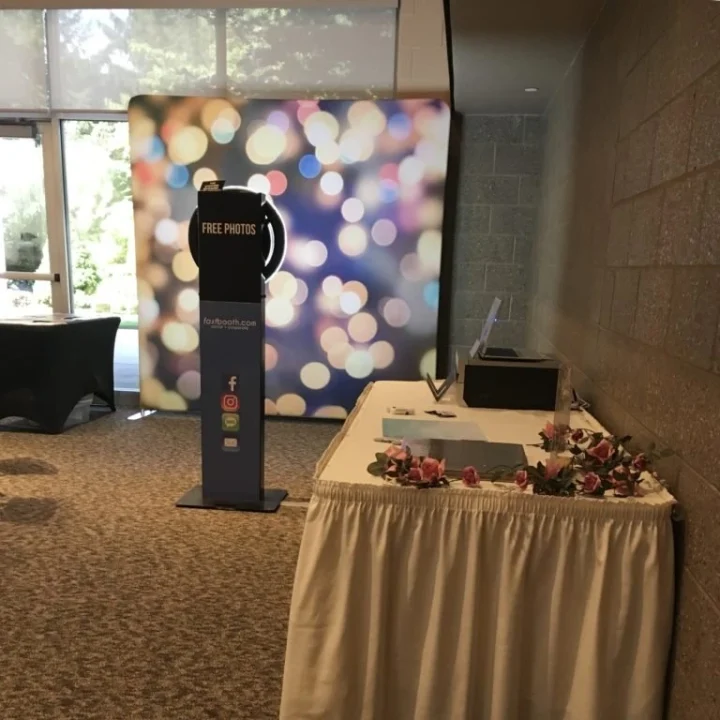 Open Photo Booth rental in Grand Rapids Michigan